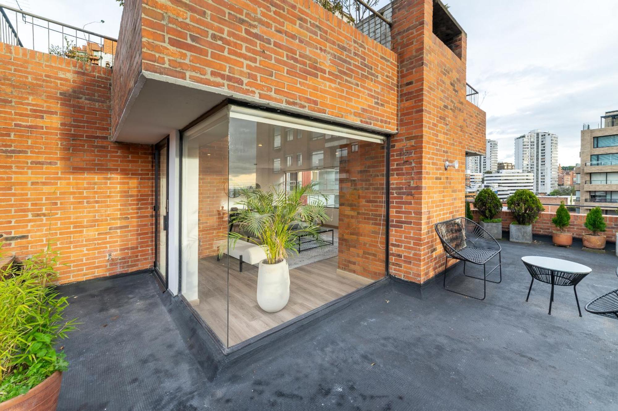Ferienwohnung Penthouse Chicala Colombian Experience In Parque Virrey Bogotá Exterior foto