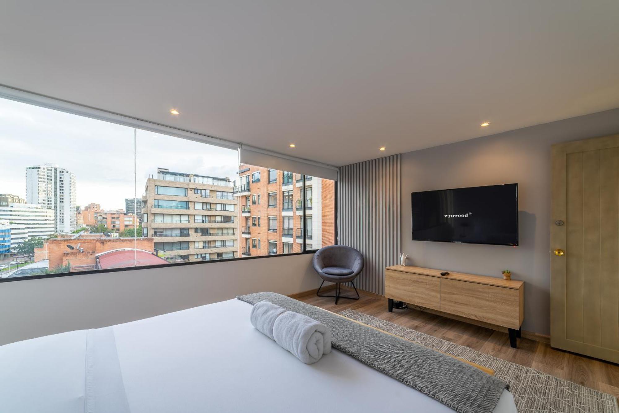 Ferienwohnung Penthouse Chicala Colombian Experience In Parque Virrey Bogotá Exterior foto